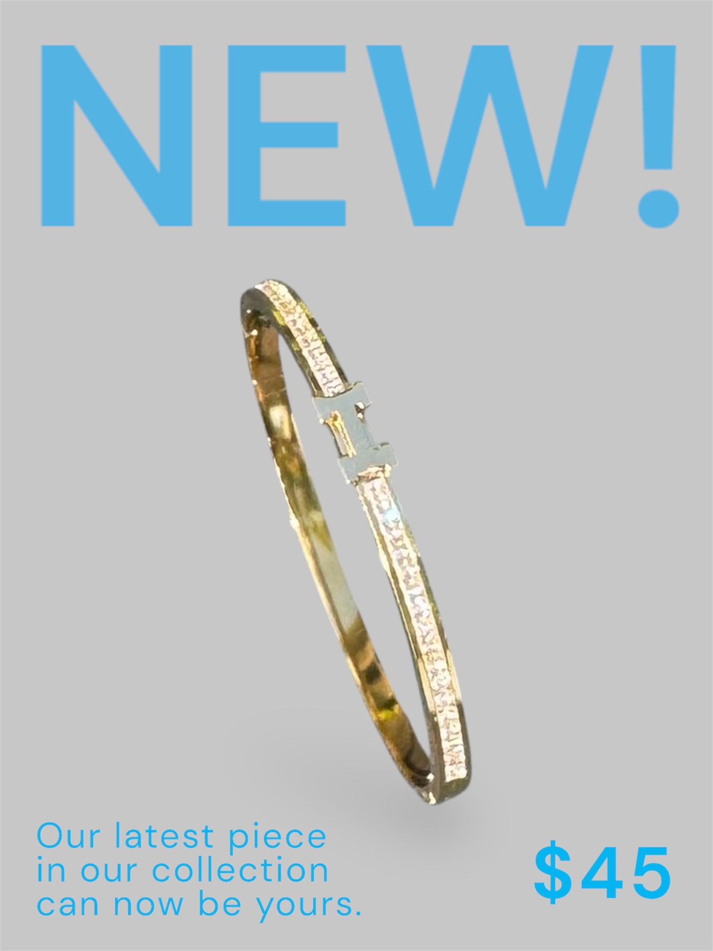 Mini-Boss Small 'H' Bracelet