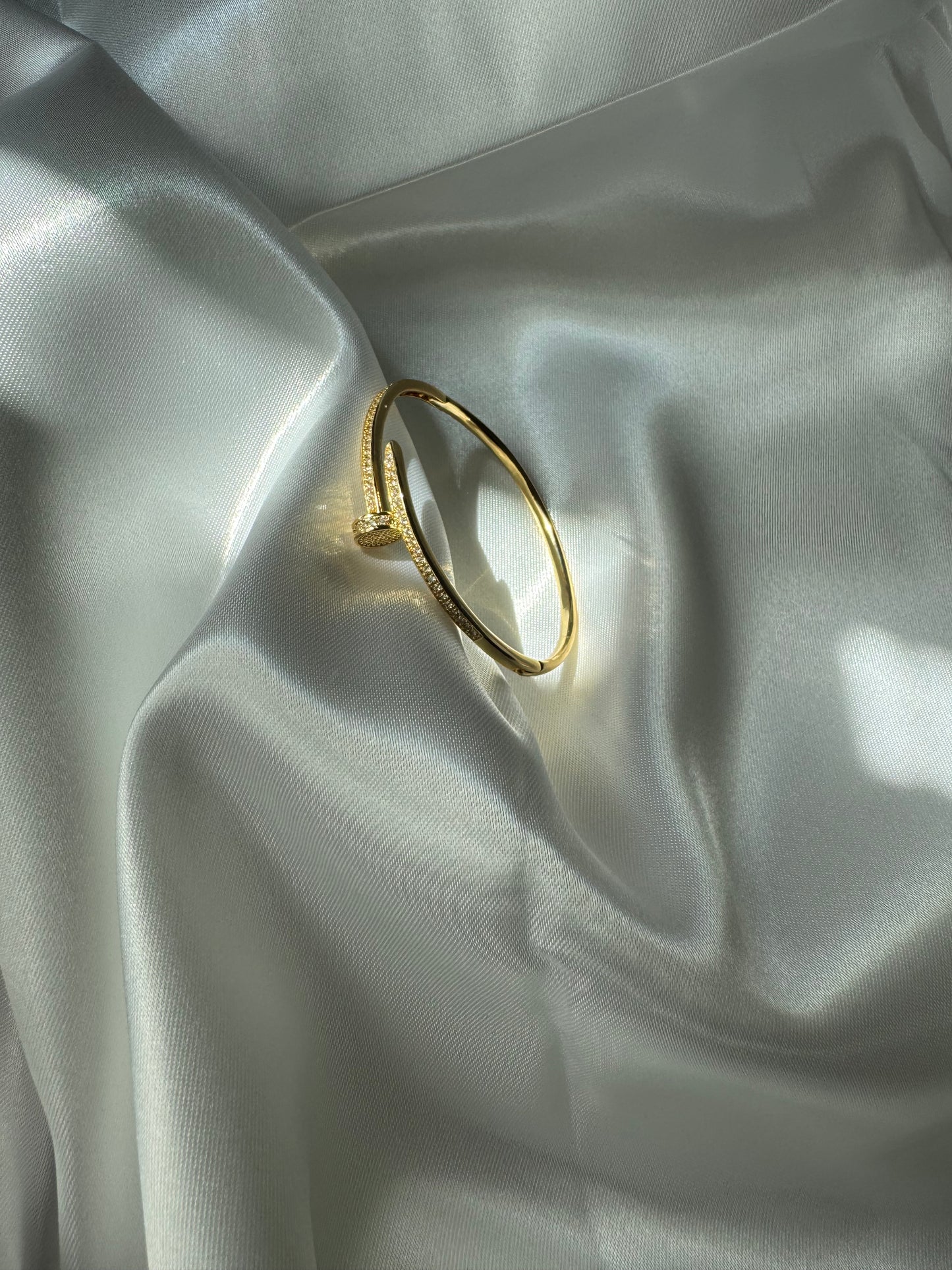 Gold Nail bracelet